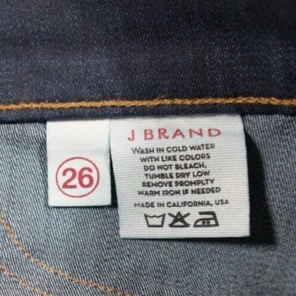 J Brand Womens Legging Size 26 Blue Comfort Stretch Lightweight Dark Starless - Picture 11 of 12